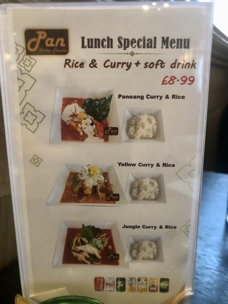 Pan Asian Cusine in Margate Menu image 3